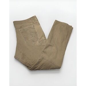 Kuhl Mens Kanvus Jean Mens‎ 40x32 Washed Brown Stretch Hiking Outdoor Pants Work